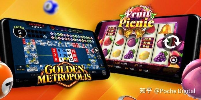 okfun casino slot game reels displayed on a mobile phone in the Philippines